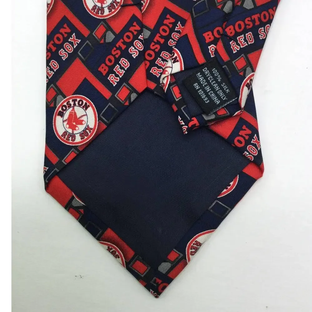Boston Redsox MLB Collectors Necktie 100% Silk